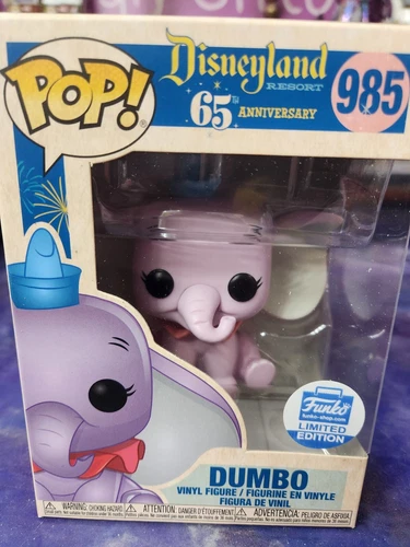 Funko Pop Dumbo 985 Disneyland Resort 65th Anniversary Funko Shop Exclusive