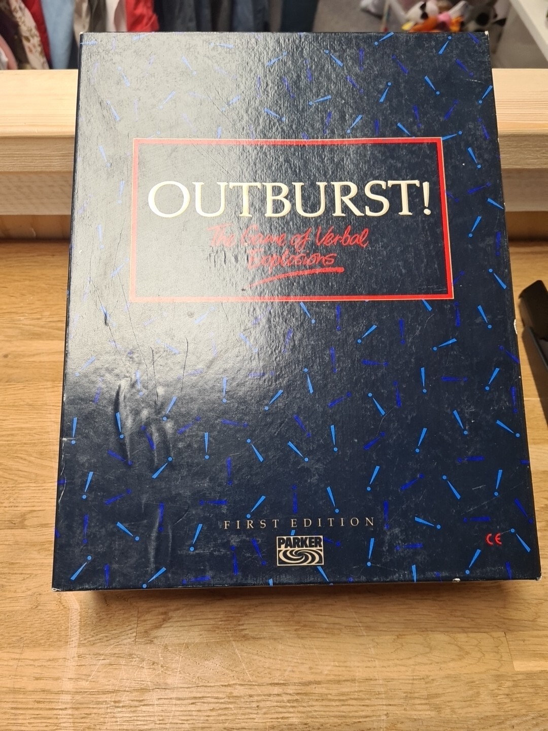 Outburst Family Board Game First Edition Parker 1986 Complete Excellent
