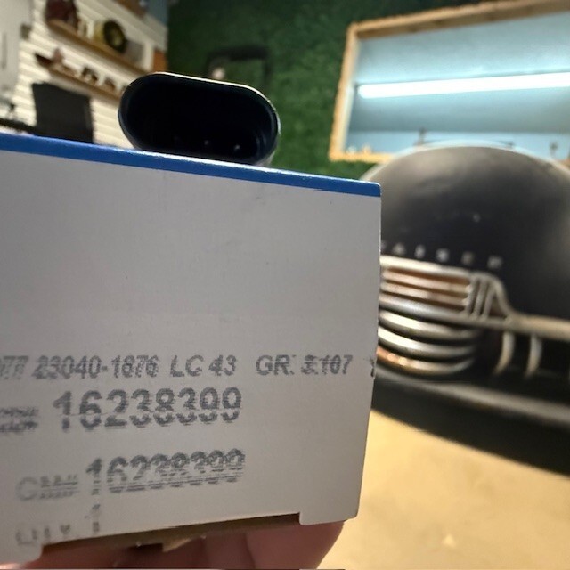 (1) GENUINE Fuel Tank Pressure Sensor ACDelco GM Original Equipment 16238399