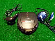 Vintage SONY Car Discman ESP with Mega bass Model D-M801-For Parts