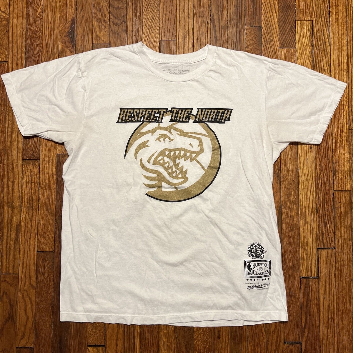Mitchell And Ness Respect The North Toronto Raptors Cotton T Shirt
