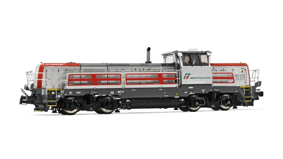 Rivarossi Hr2900s Effishunter 1000 Mercitalia Rail, Aluminum Livery, DCC Sound - Image 3 of 4
