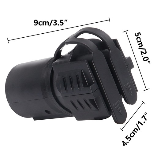 Adaptador de luz de cable de remolque 7 vías redondo a 4 pines 5 pines enchufe plano conector de remolque para RV - Imagen 2 de 10