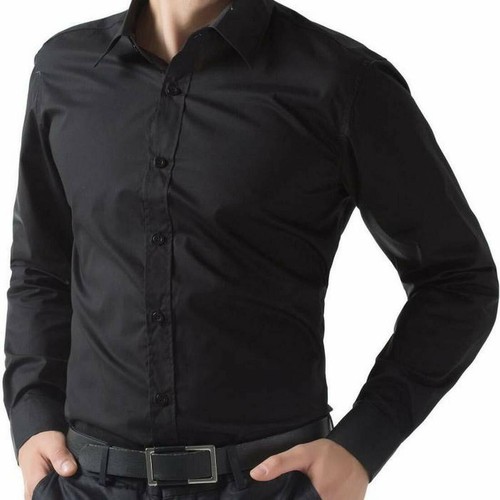 black shirt formal