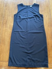 J. Jill Dress Womens 6 Sheath Black Sleeveless Lightweight Stretch