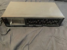 Vintage SHERWOOD Stereo Graphic Equalizer EQ470R TESTED