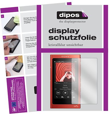 Dipos Pellicola Protettiva CrystalClear Per Sony Alpha 7 IV, Protezione Per Display In Vetro Trasparente, Made In Germany - 3