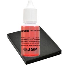 Silver Test Acid Solution 12g With Scratch Testing Stone USA