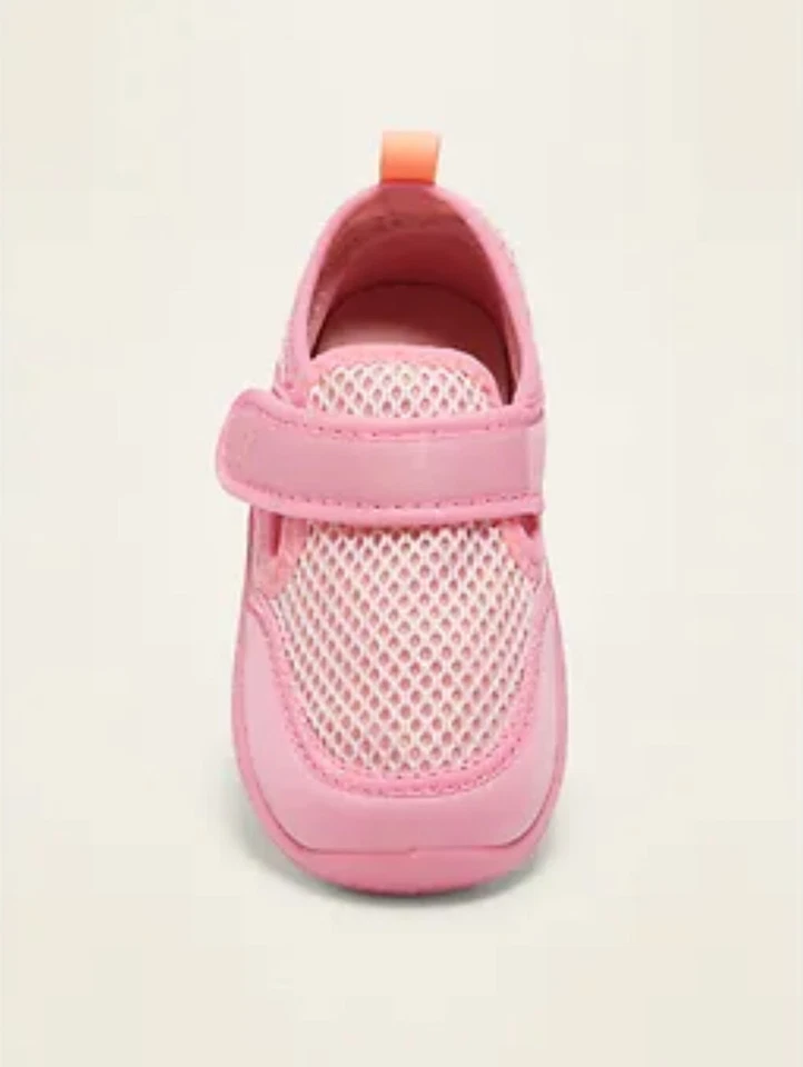 Old Navy Toddler Girls Pink Mesh Water Sneaker Shoes Size 5 7 or 10 - Image 3 of 4