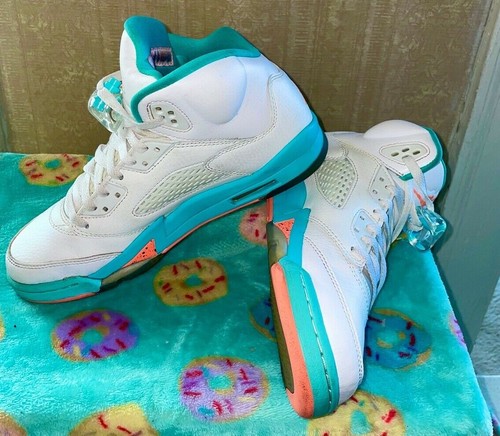 Nike Air Jordan 5 Retro Light Aqua (GS 