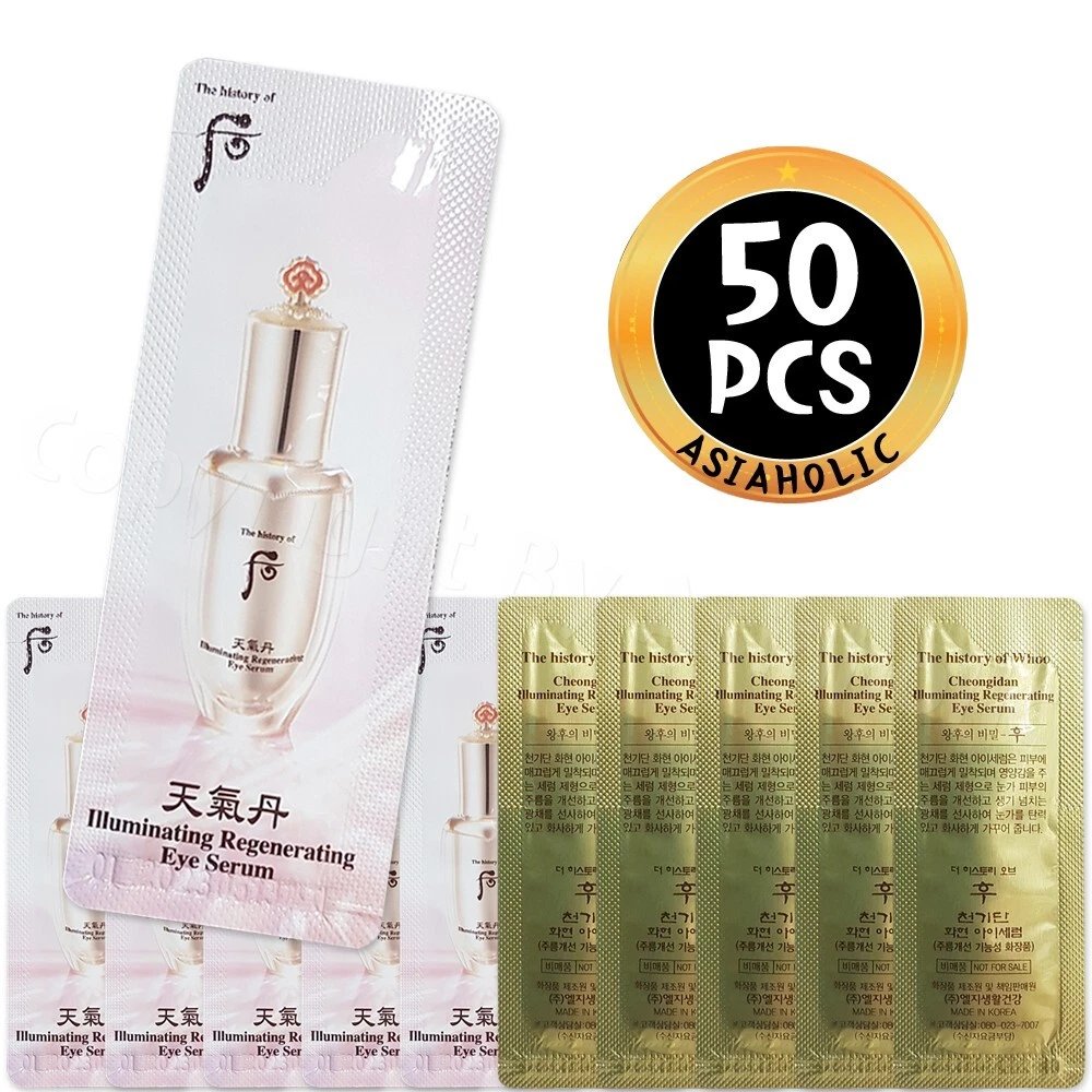 The history of Whoo Illuminating Regenerating Eye Serum 1ml x 50pcs (50ml) New