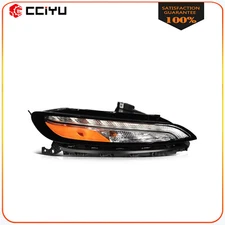 Right Passenger Side For 2014-2018 Jeep Cherokee Headlights Assembly w/LED DRL