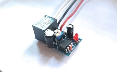 Small car timer switch time relay 0 to 90 sec kit 12V / 20A delay off universal
