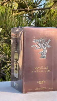 Parfum Eternal Oud Lattafa Unisex Eau De Parfum 100Ml 3.4 FL.OZ Fragrance