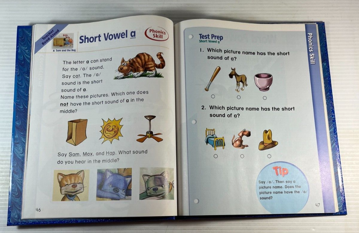 Harcourt Trophies Grade 1 Student Bundle of 5 Books Very Good