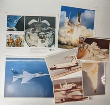 1982 NASA rockwell international info kit photos litho info ST3 space shuttle 7p