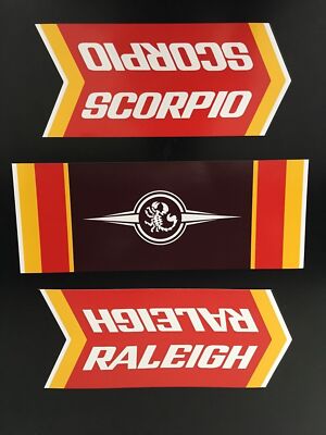 Raleigh Scorpio Aufkleber