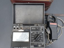 HIOKI 3109 Clamp On Hi Tester Tester di Tensione e Amp Tester Vintage (DK)