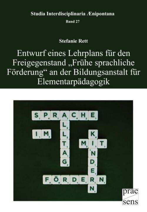 Thumbnail - Stefanie Rett | Entwurf Eines Lehrplans Für Den Freigegenstand