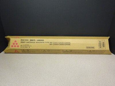 Ricoh Savin Lanier Print Cartridge 841454 MAGENTA MP C5000 C5501 C9155 LD655C