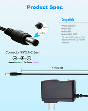9V 1A 5.5mm x 2.1 2.5mm Power Supply Adapter Charger AC DC Transformer express
