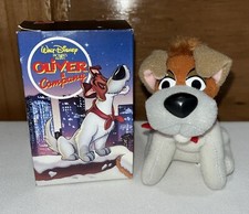 Vintage Walt Disney Oliver Co McDonalds Dodger Plush Christmas Ornament In Box