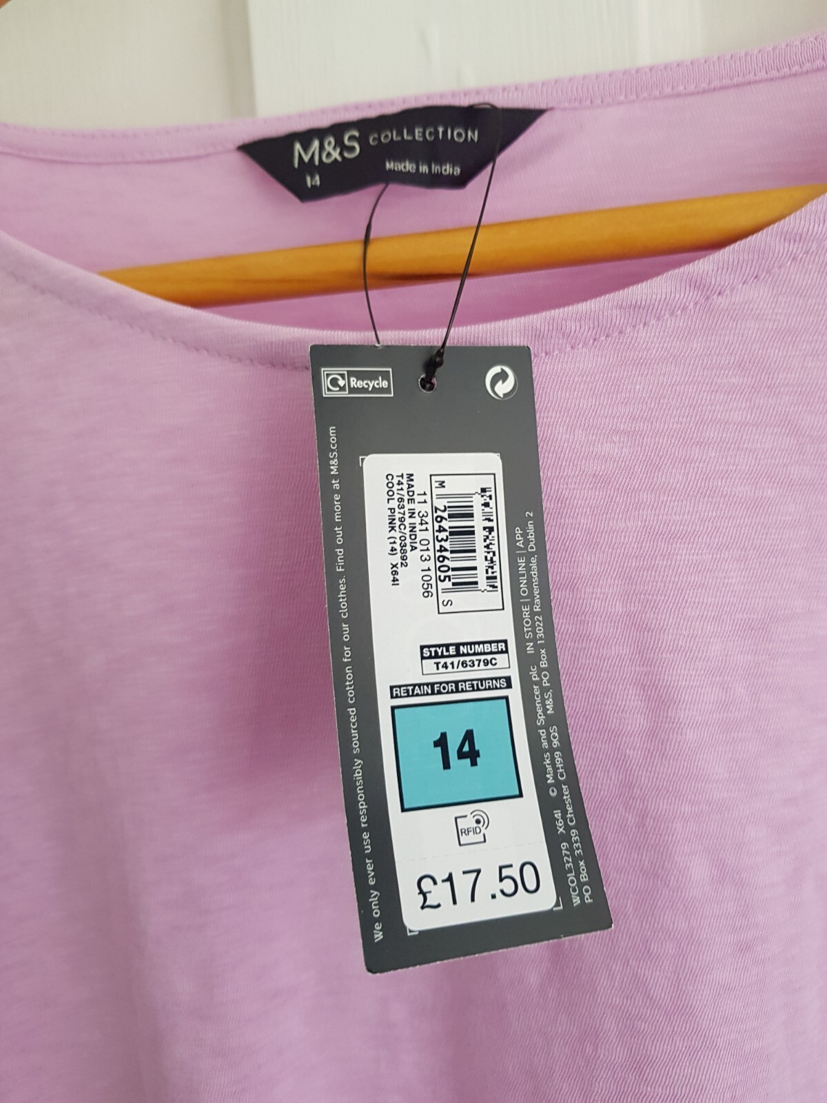 Marks and Spencer T Shirt Top Size 14 eBay