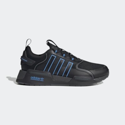 adidas NMD スニーカー ブラック/ブルー Men Adidas NMD V3 Running Shoes Sneaker Size 10.5 Black Blue