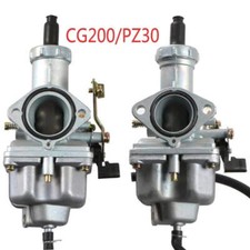 CG200 Motorcycle Carburetor PZ30 Manual Carb For 175- 250cc Dirt Pit Bike ATV Mo