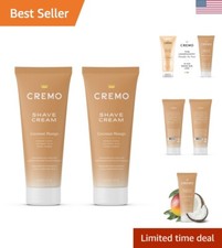 Concentrated Coconut Mango Shaving Cream - 2 Soft, Moisturizing Packs for Women