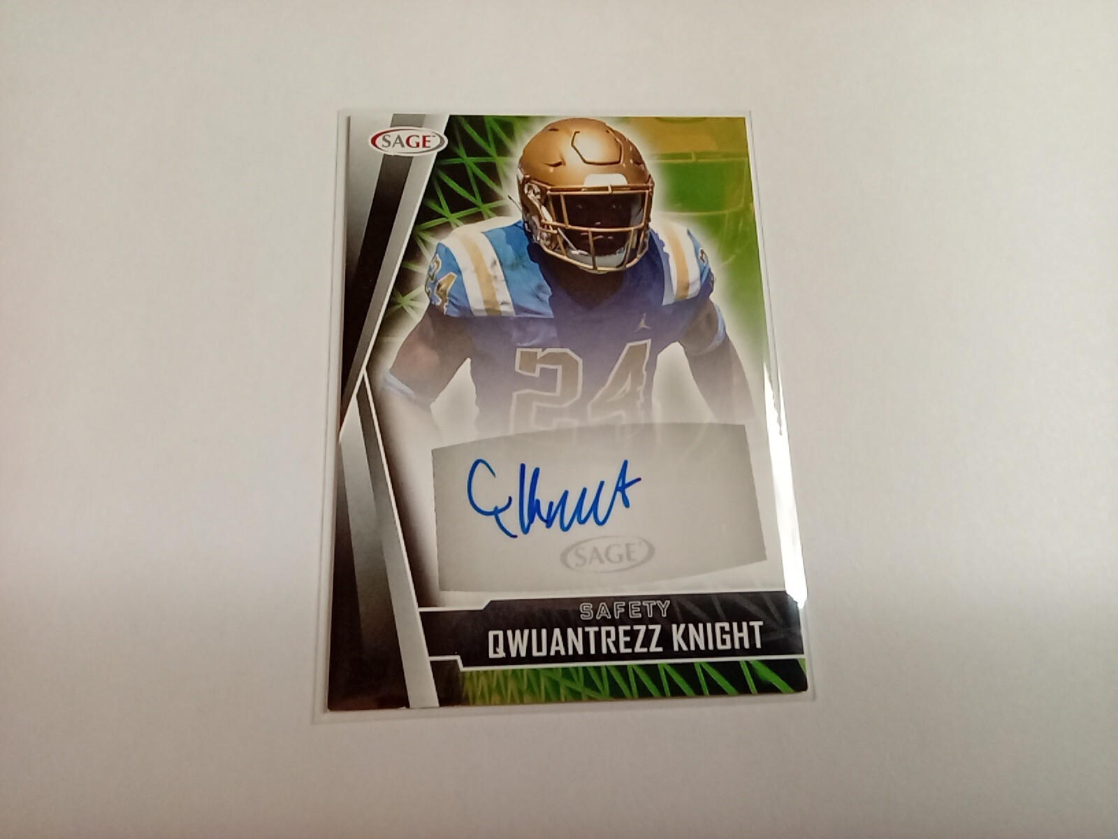2022 Sage Qwuantrezz Knight AUTO Black #A-QT