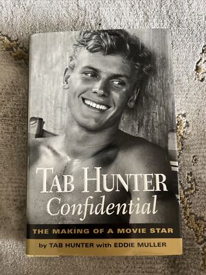 SIGNED Tab Hunter Confidential Making of a Movie Star 1st PSA COA