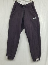 Adidas Spellout Jogger Sweat Pants Purple Women's Size Small Active
