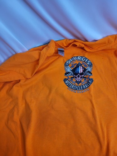 Sweatshirt Vintage Sturgis Motorcycle Rally 2008 - Davenport Mississippi River - Taille L - Occasion