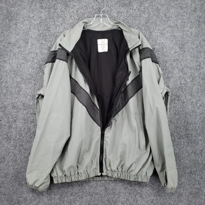 US Army IPFU Jacket Mens M Medium Gray Physical Fitness Uniform