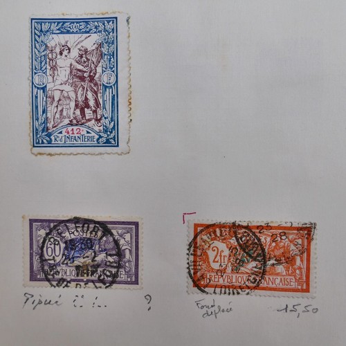 Collection timbres de France 1900-1940 neufs** / * sur feuilles d'album. - Imagen 3 de 12