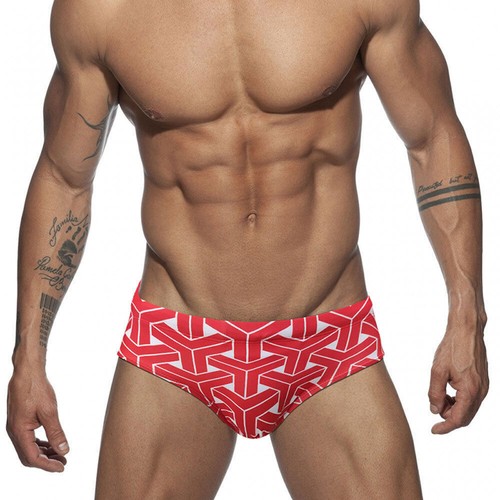 Herren Kordelzug Bademode Bikini Badeanzug Strand Unterwäsche Low-Rise Badeslip - Bild 11 von 12