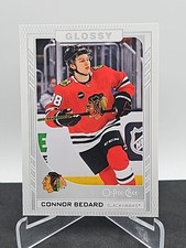 2023-24 Upper Deck Series 2 Hockey GLOSSY CONNOR BEDARD RC ROOKIE O-pee-chee HOT