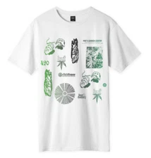 RARE HUF 420 T-Shirt – Limited Edition Retro HUF 420 Collection - Size Large