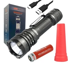 Acebeam Defender P17 CREE XHP70.3 HI 6500K Tactical Rechargeable Flashlight -490