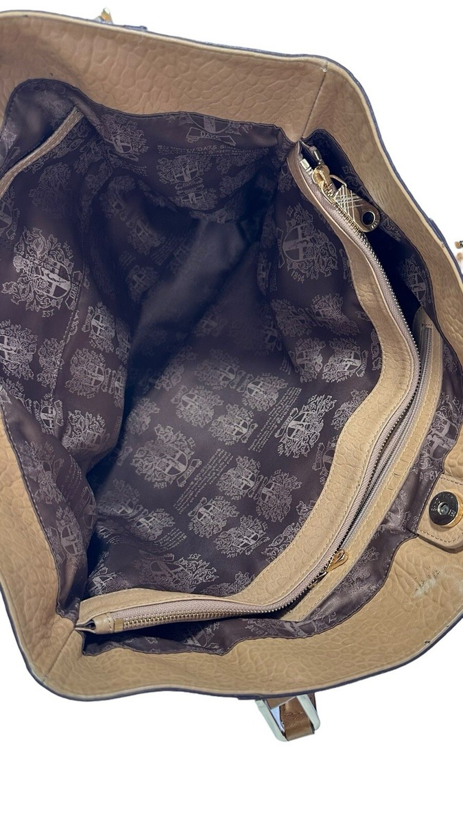 Les six “TAXED dyed leather bag” Les six “TAXED dyed leather