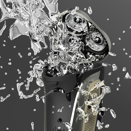 Men Snapbuy Pro Electric Razor 4D Floating Head Shaver Rechargeable LCD Display - Picture 10 of 13