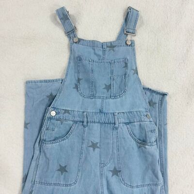 Risen Denim Jean Festival Summer 4th Of July Overalls - size small