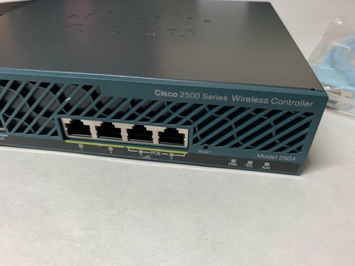 CISCO AIR-CT2504 WIRELESS CONTROLLER W/ 75 EVALUATION LiCENSE & AC ADAPTER - Picture 3 of 8