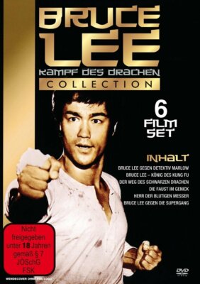 6 Eastern Filme Bruce Lee u.a  König des Kung Fu & Der weg des kleinen Drachen