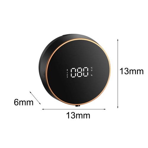 Wall Mounted Automatic Liquid Soap Dispenser LED Temperature Display USB Recharg - 第 20/26 張圖片