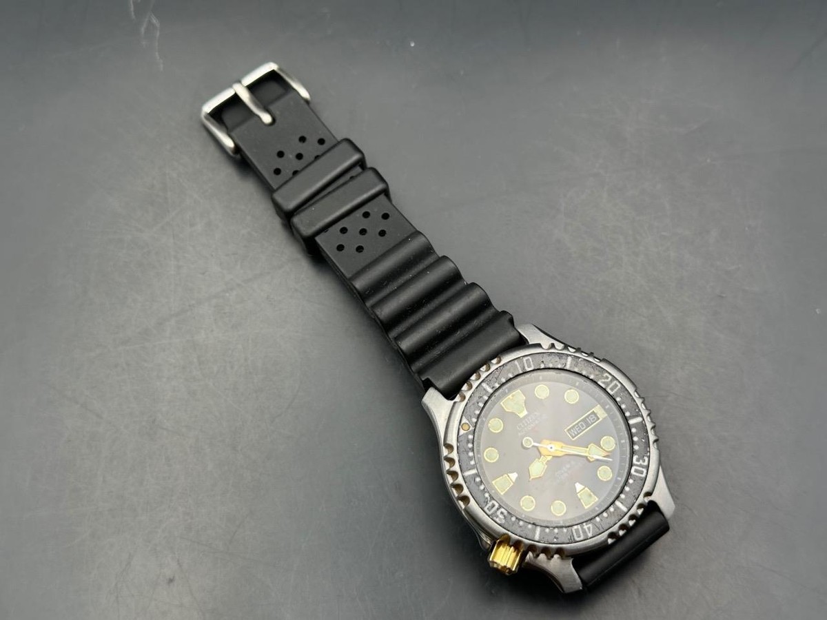 CITIZEN REF 8203-824407 LEFTY 200m JDM Diver Watch. | eBay