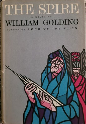 The Spire Book William Golding Novel 1964 First American Edition