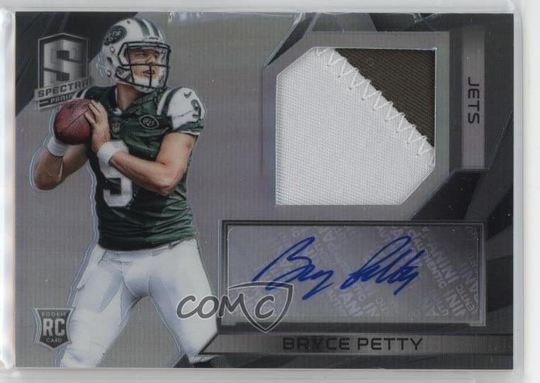 Bryce Petty Panini Spectra #189 Autograph Patch