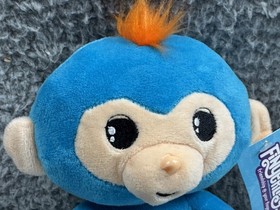 Fingerlings 9" Plush Monkey Animal Posable Arms & Legs Toy  Blue